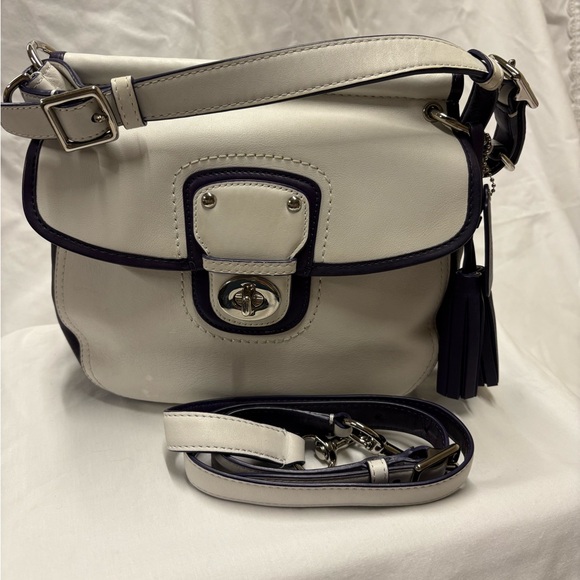 Coach two-tone White and Purple Willis No A1320-22409